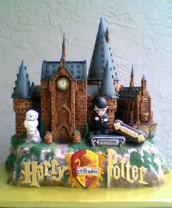 Harry Potter Birthday Cake on Harry Potter    Rainbowsandcupcakes